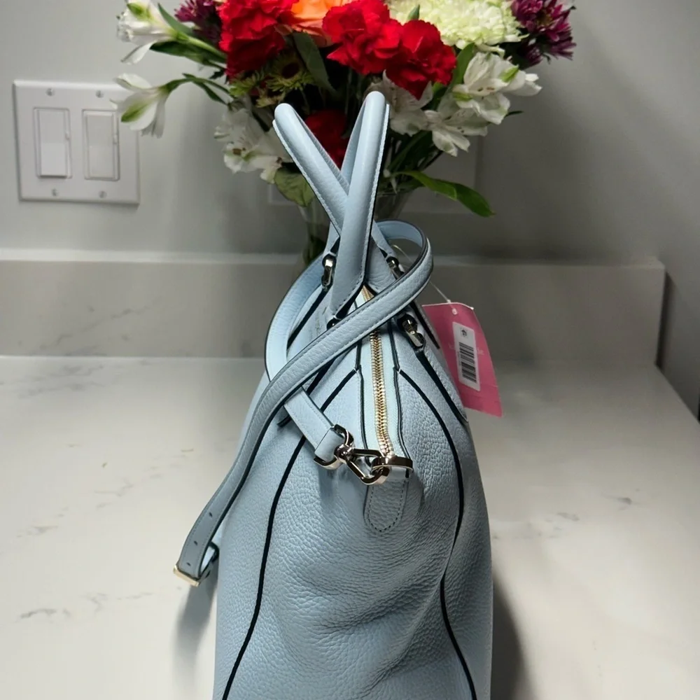 Kate Spade Sky Blue Satchel NWT